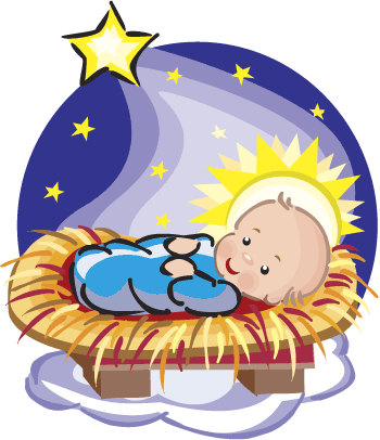 Free images of in. Manger clipart jesus baby clip art