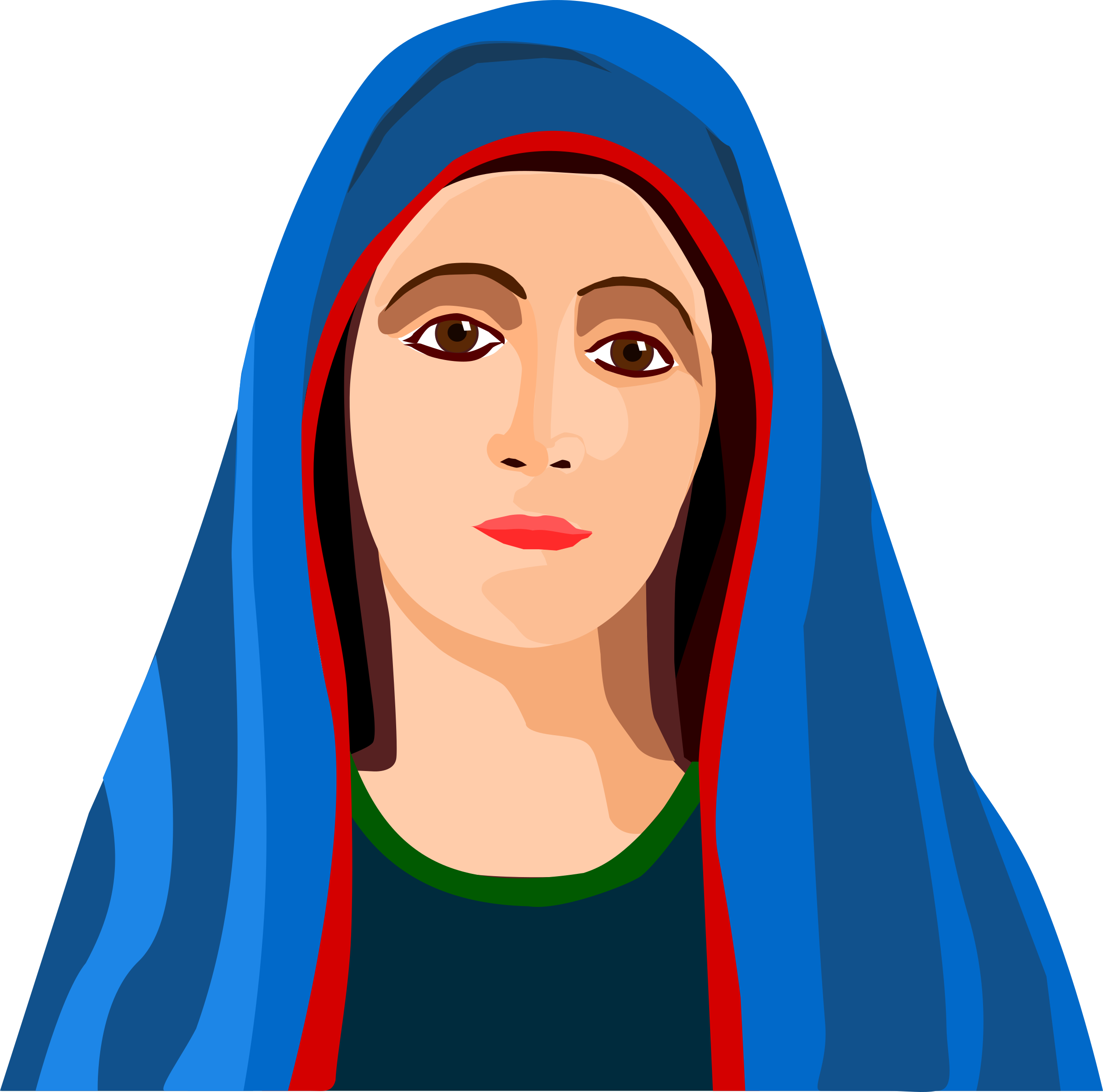 jesus clipart mary mother