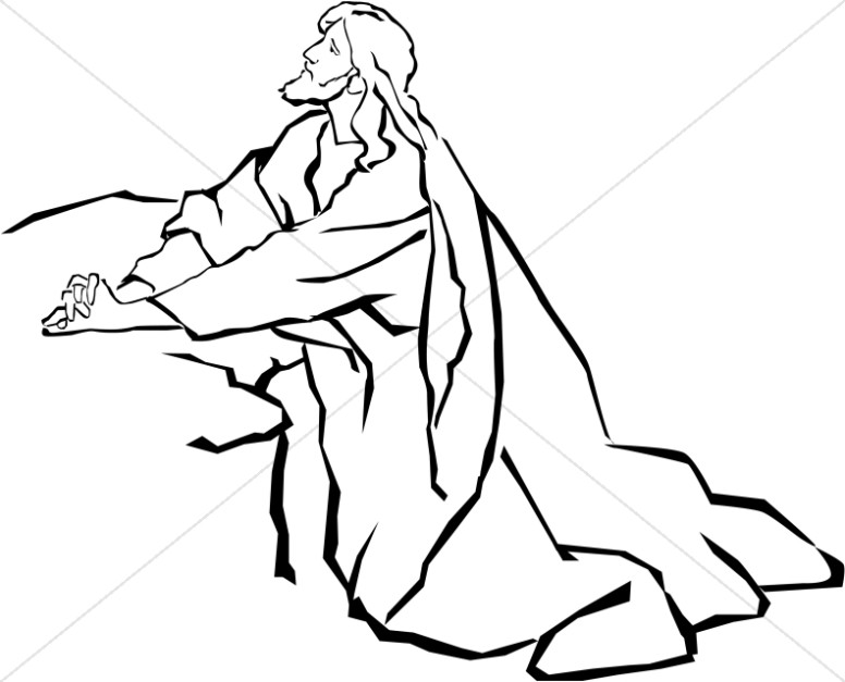 Jesus clipart outline. Clip art graphics images