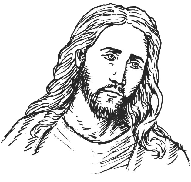 jesus clipart portrait