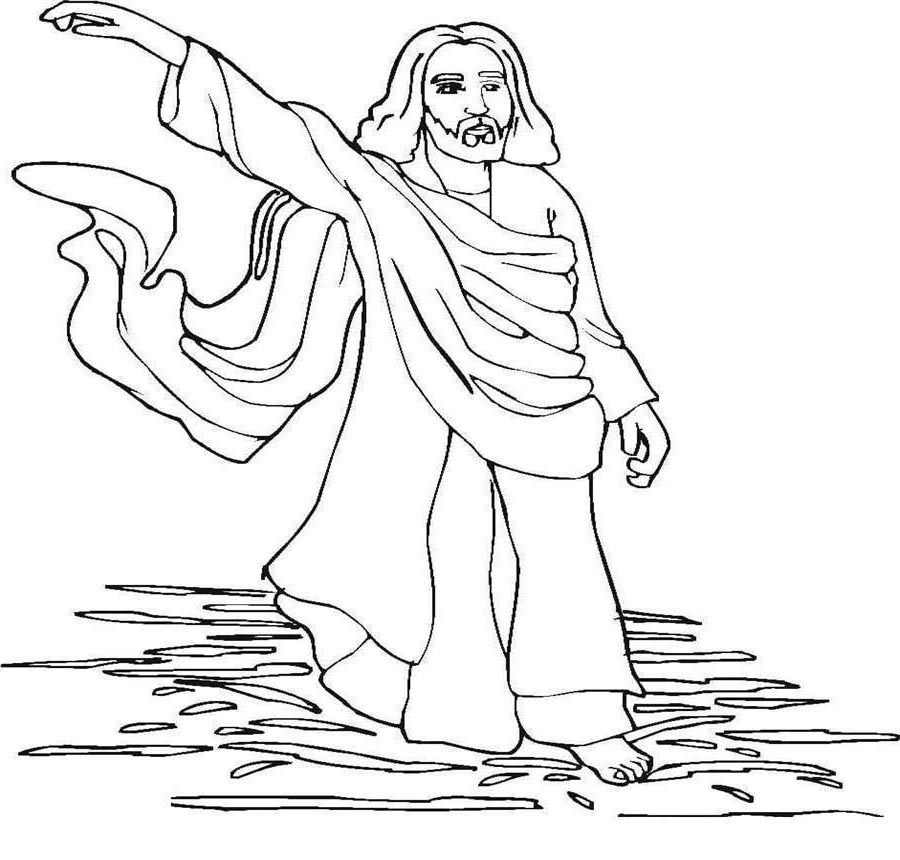 Jesus clipart printable. Miracles of drawing pictures
