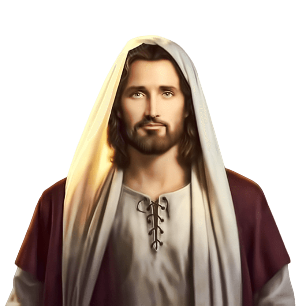 Christ smiling transparent png. Jesus clipart robe