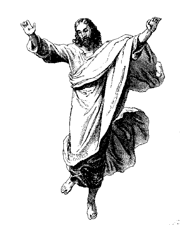Jesus clipart standing. The counselor 