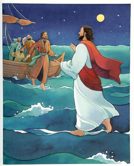 jesus clipart water