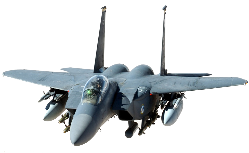 Jet clipart f15. Fighter aircraft png images