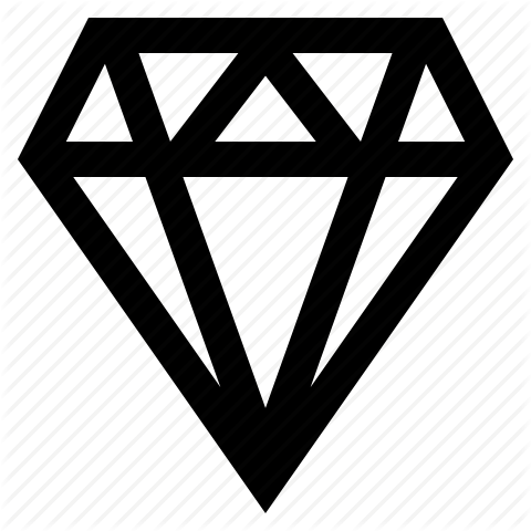 Engagement gem jewelry outline. Jewel clipart diamond award