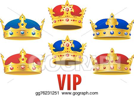 Jewel clipart gold. Eps vector cartoon golden