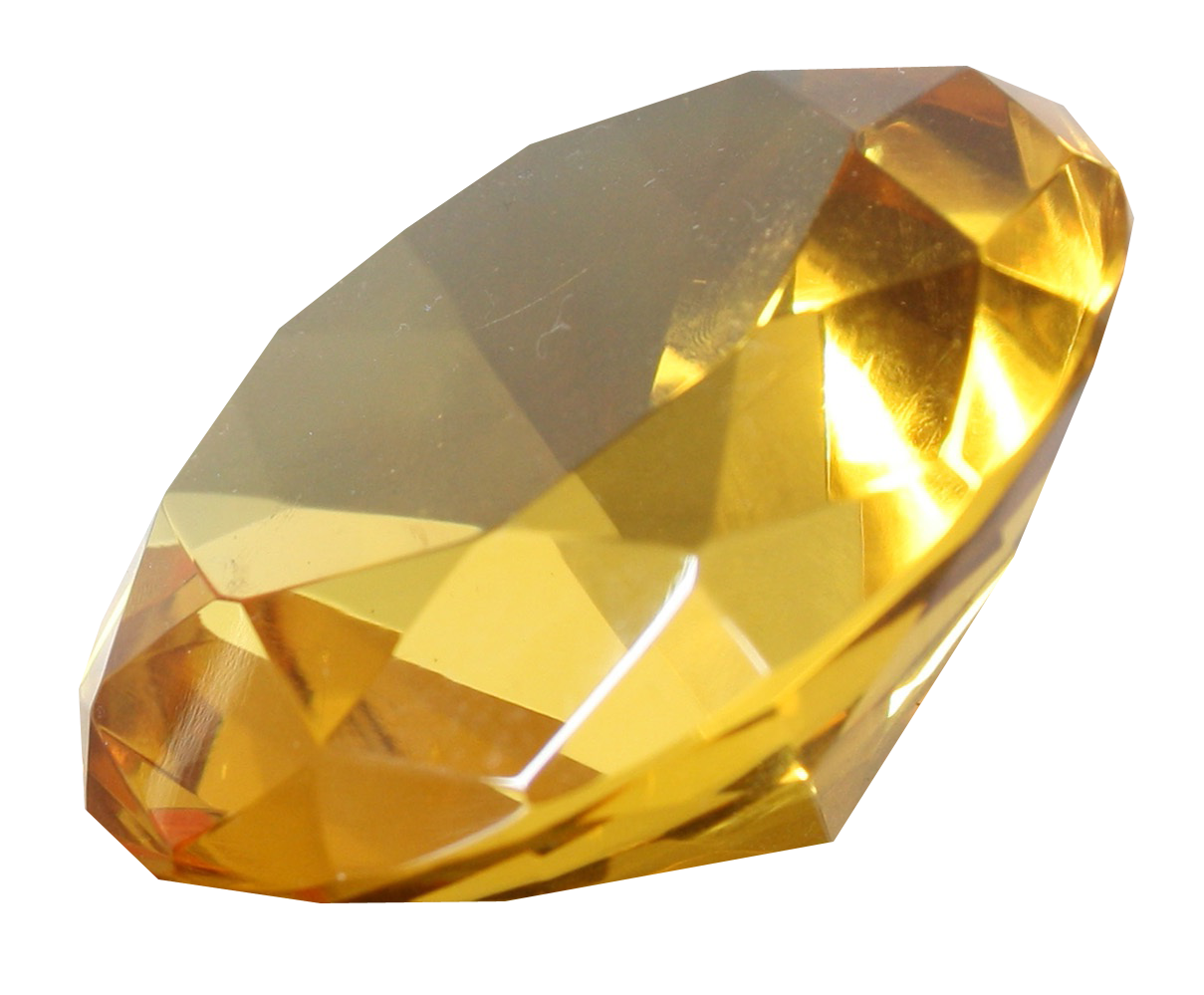 jewel clipart orange diamond