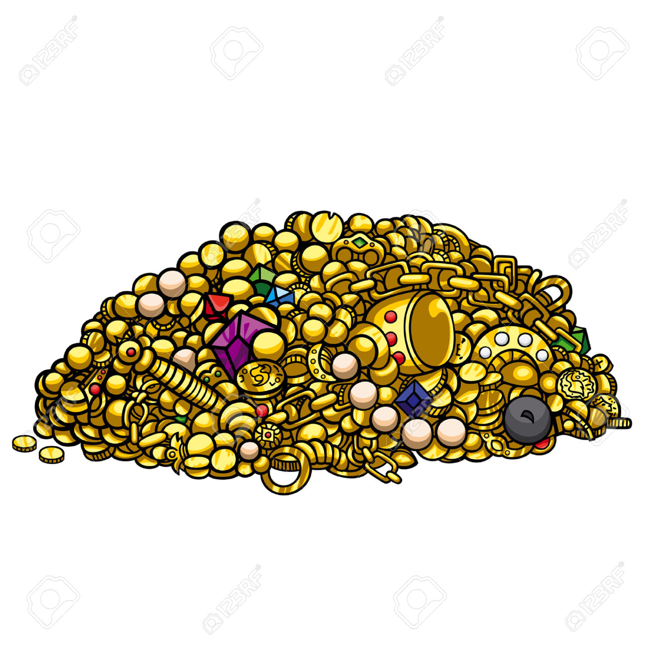 Jewels free download best. Jewelry clipart pile