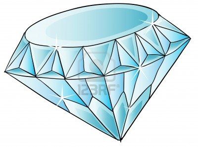 Stock vector in jewelry. Jewel clipart turquoise diamond