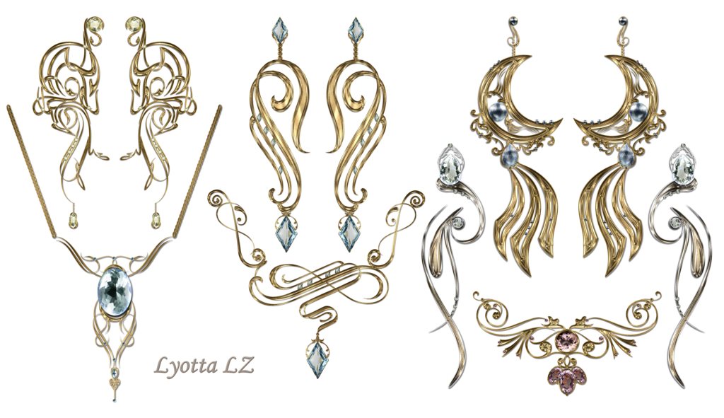 jewel clipart vintage jewelry