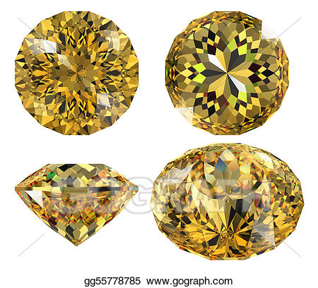 jewel clipart yellow gem
