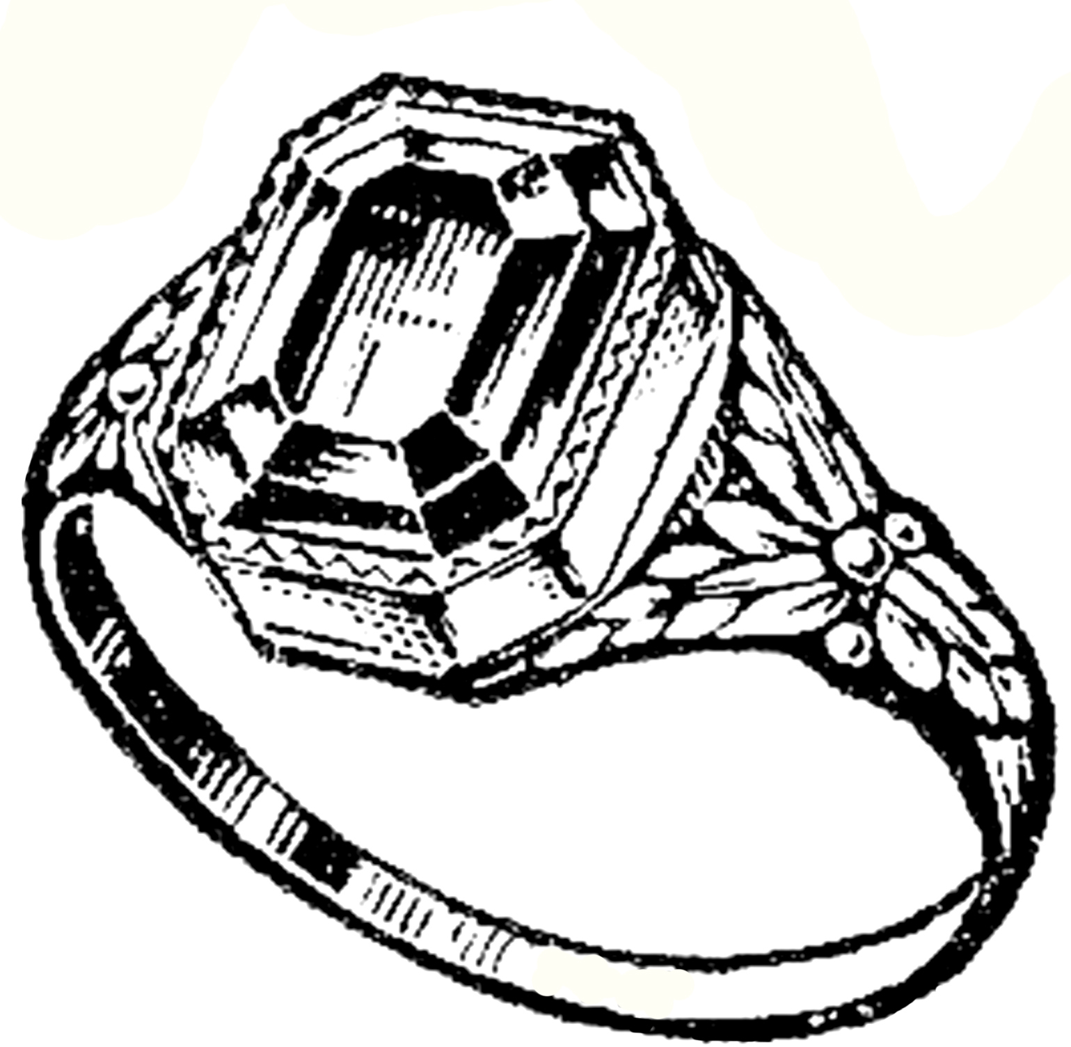  diamond ring images. Jewelry clipart antique jewelry