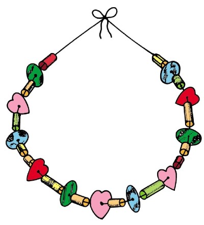necklace clipart beading