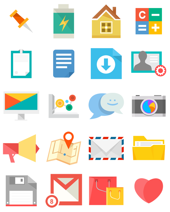 Jewelry clipart icon. Flat jewels free icons