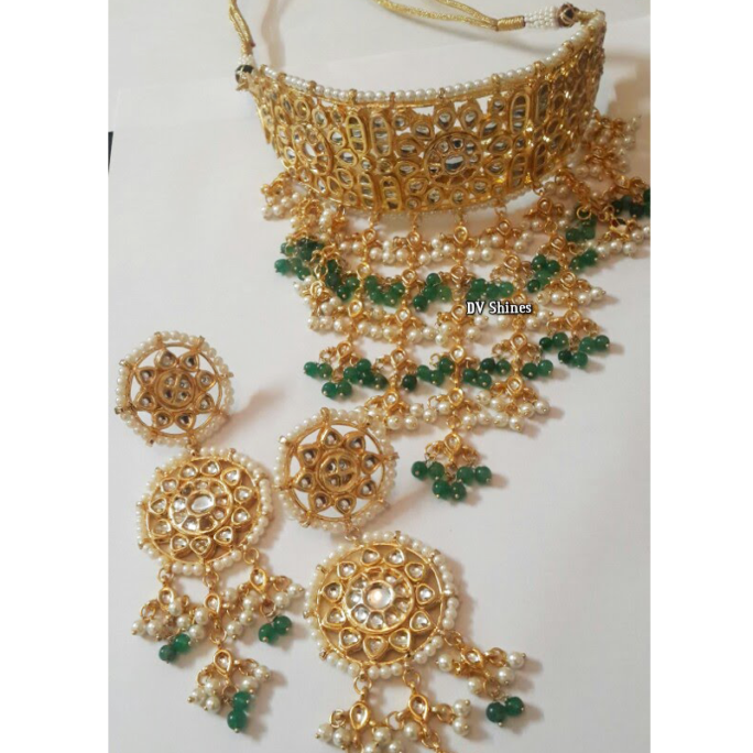 Stunning set online jewellery. Jewelry clipart kundan