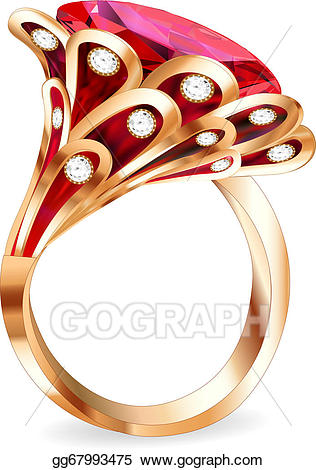 jewelry clipart ruby ring