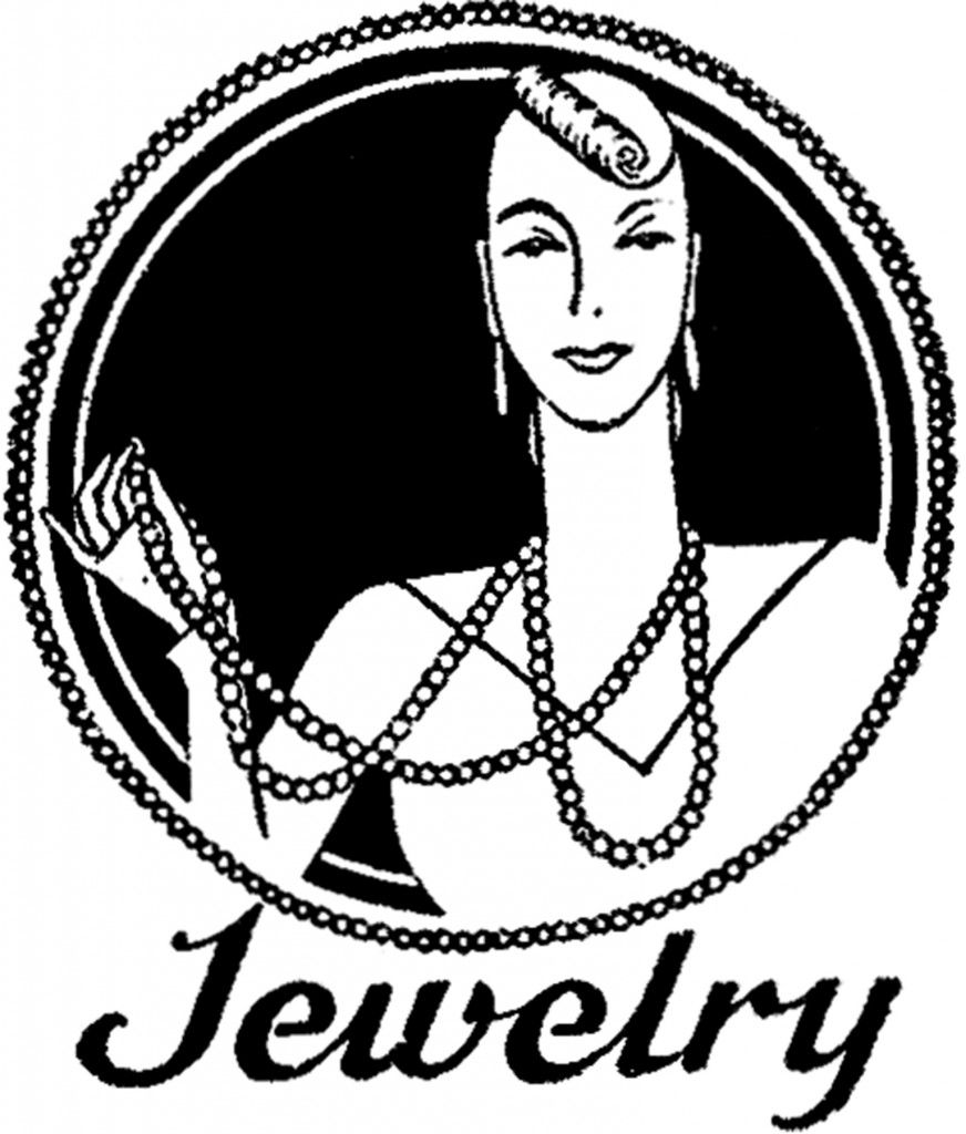 jewelry clipart vintage jewelry