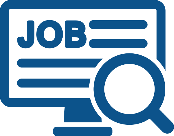 2017 clipart blue. Job search svg clip