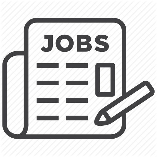 Vacancy icon free icons. Job clipart job advert