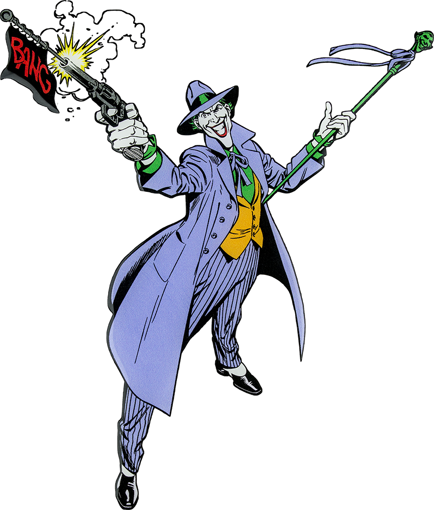 joker clipart batman character