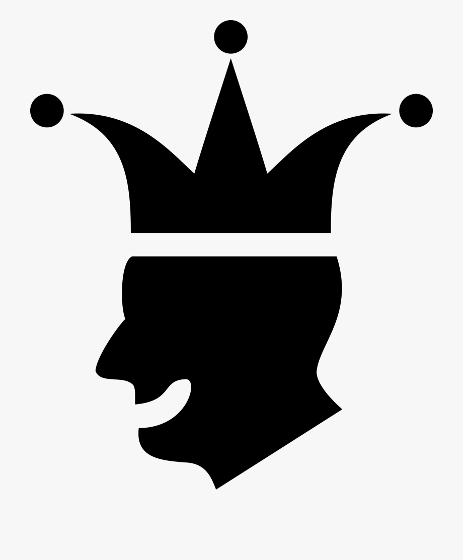 Joker clipart crown. Pin black and white