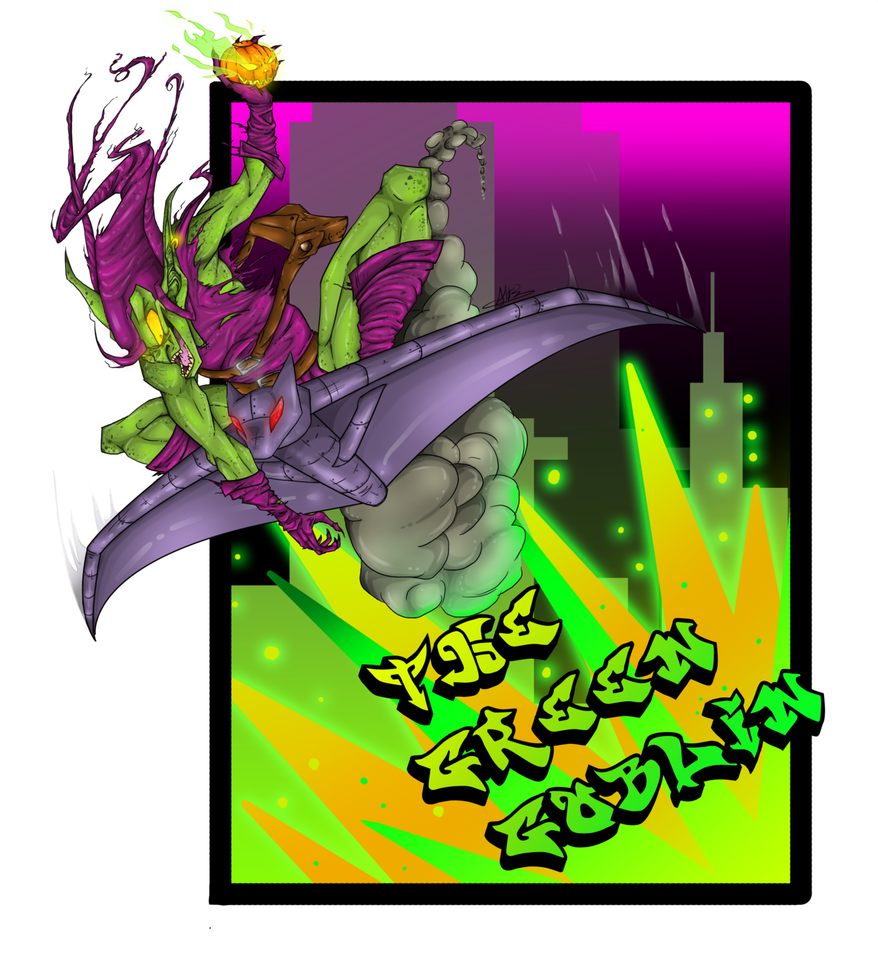 joker clipart green goblin