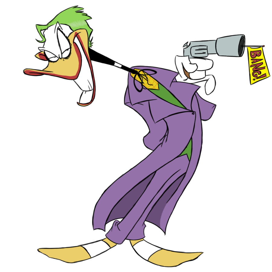 Joker clipart haha. Daffy by winter freak