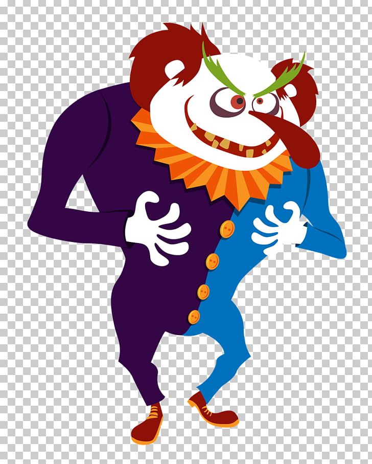 Joker clipart halloween. Batman evil clown png