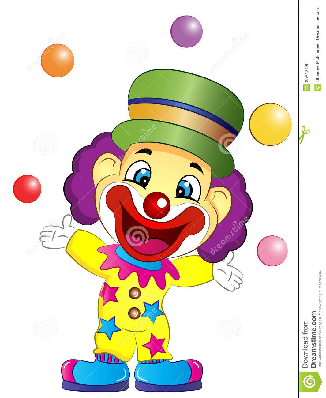 To print free images. Joker clipart happy