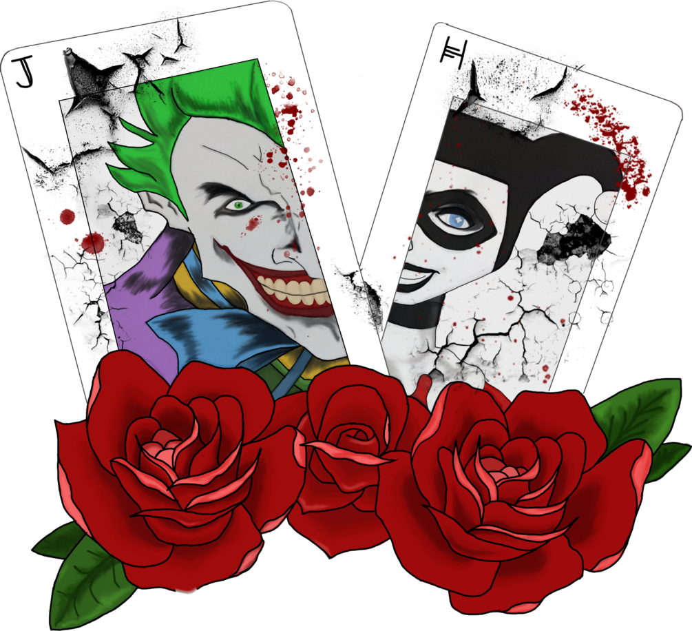 Joker clipart real. Harleyquinn madlove dc comicbook