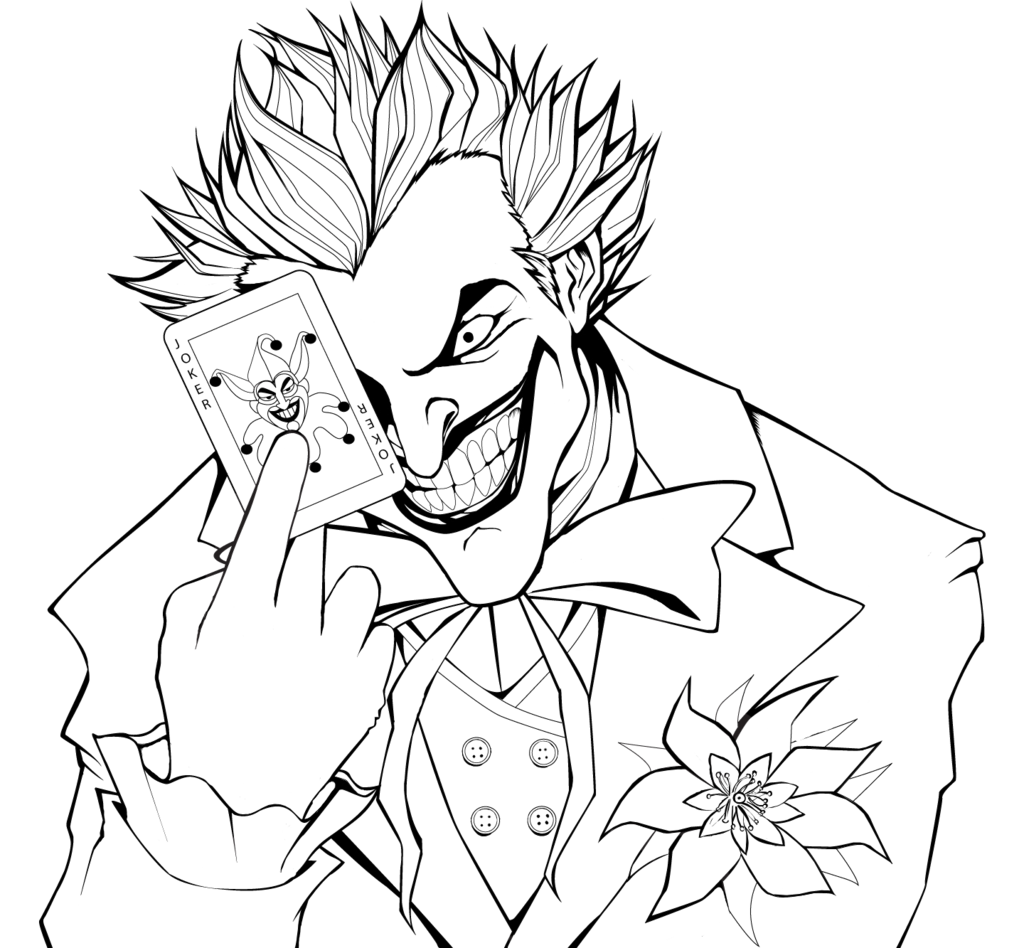 Joker Clipart Sketch Joker Sketch Transparent Free For Download On Webstockreview 2020