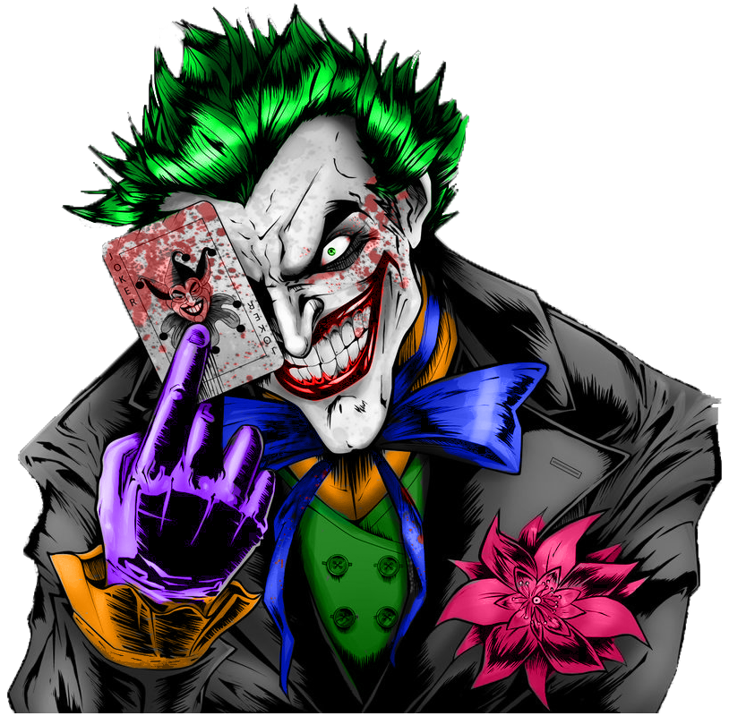 Joker clipart villain. Png 