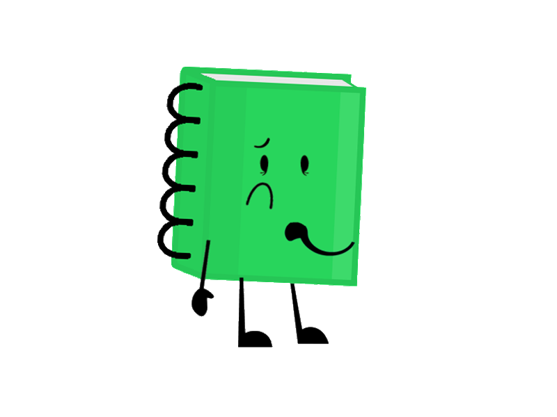 journal clipart green notebook