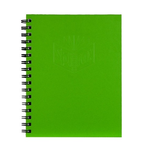 journal clipart green notebook