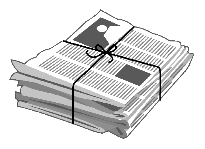 news clipart extra newspaper