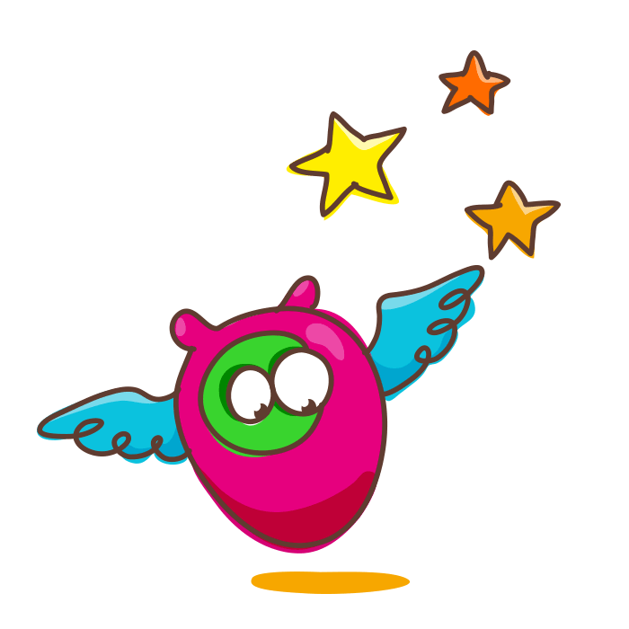 monster clipart wing