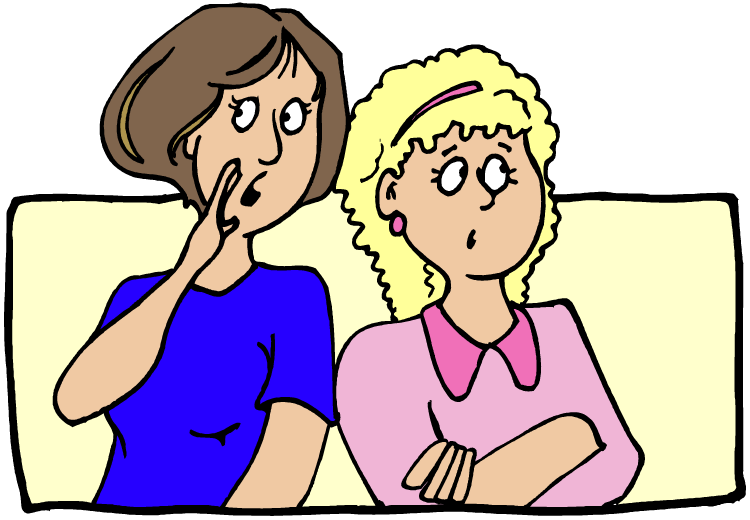 Have you learned the. Whisper clipart murmur