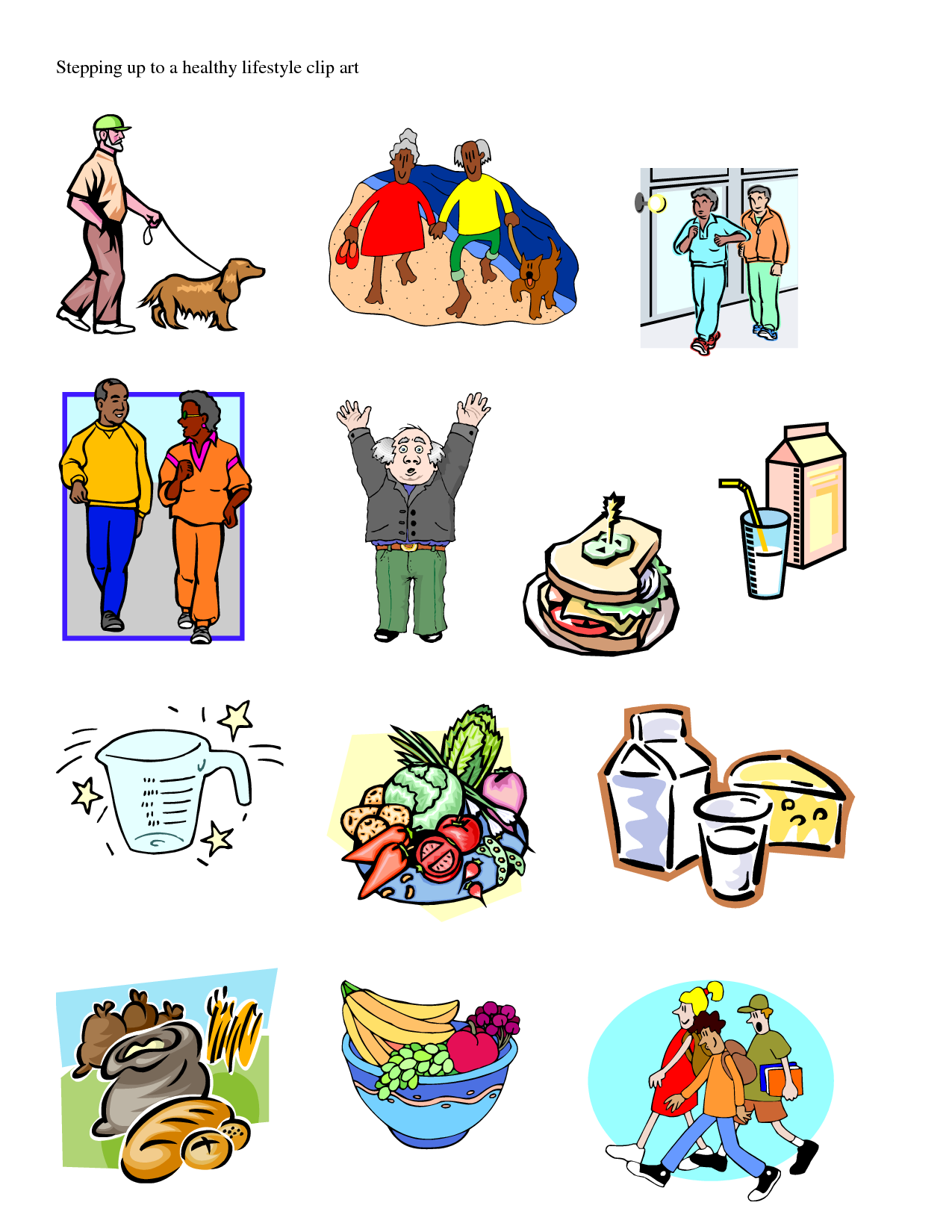 pastor clipart healthy living