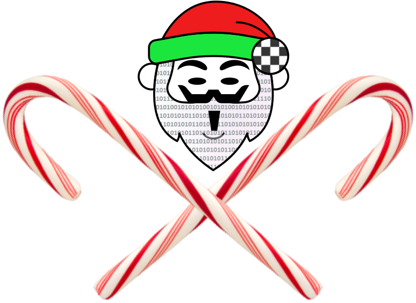 Sans holiday hack the. Joy clipart small candy cane