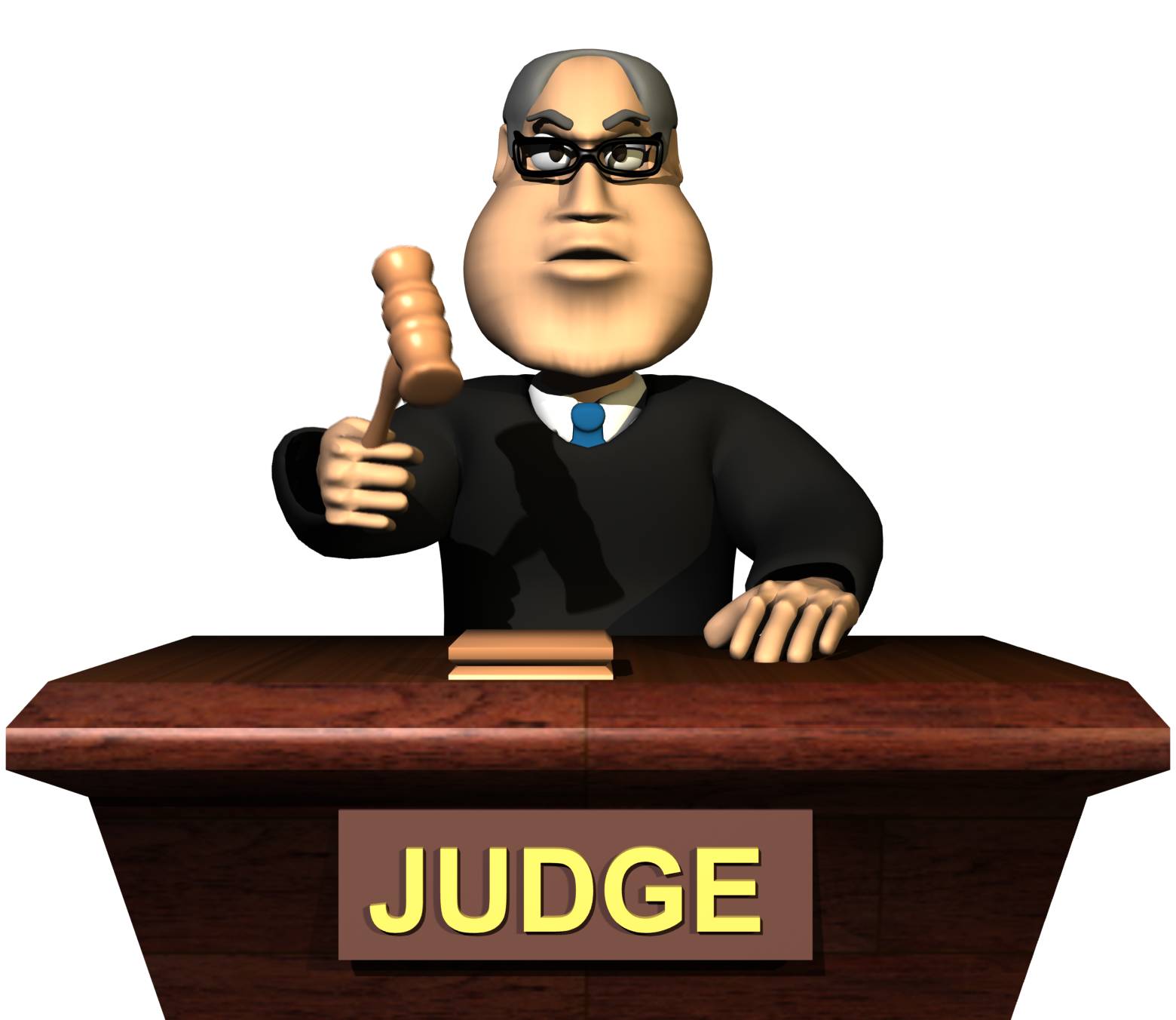 judge clipart cartoon