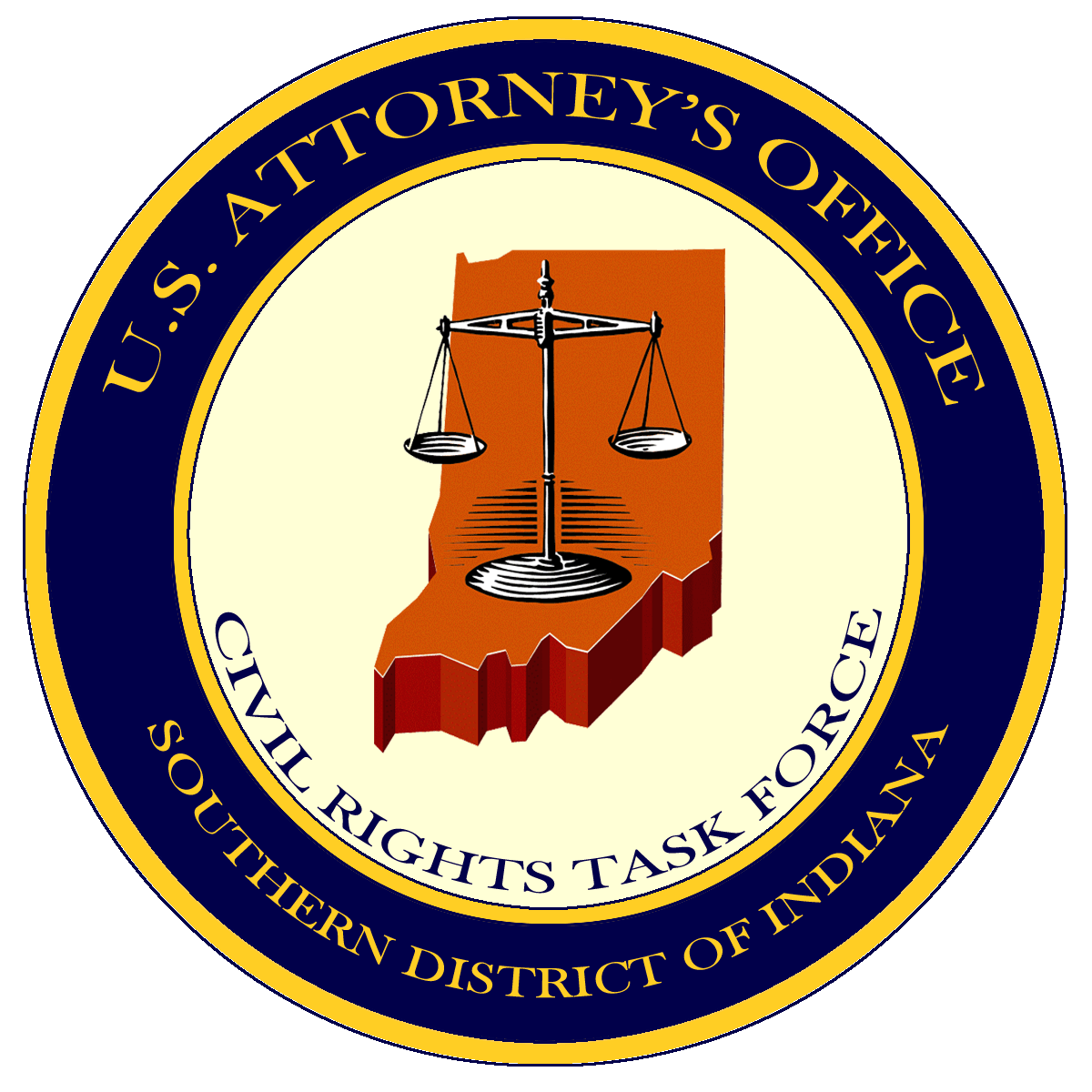 Judge clipart district attorney. Southern of indiana department
