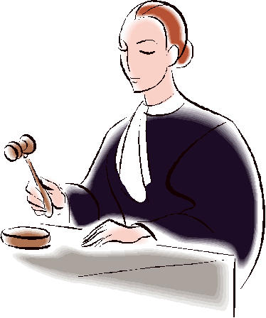 judge clipart government official