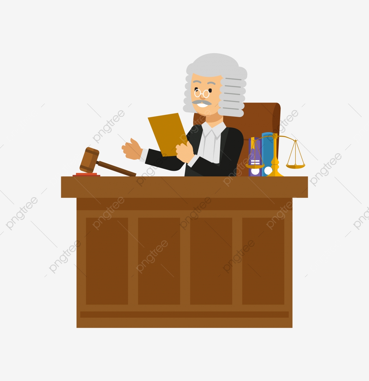 judge clipart legal action