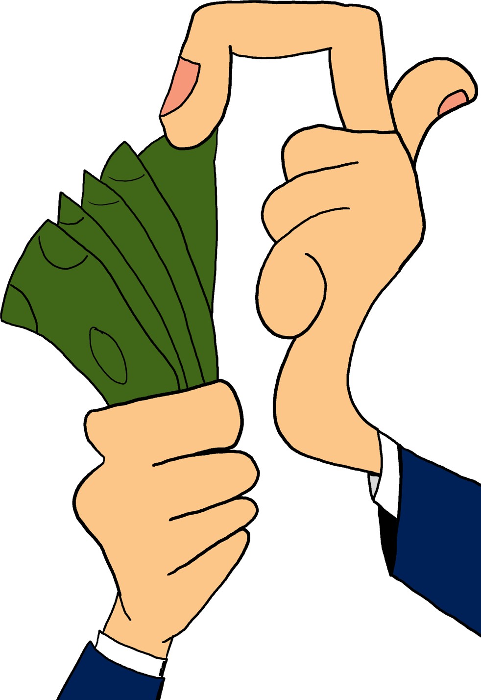 Whistleblower ordered to pay. Judge clipart paralegal