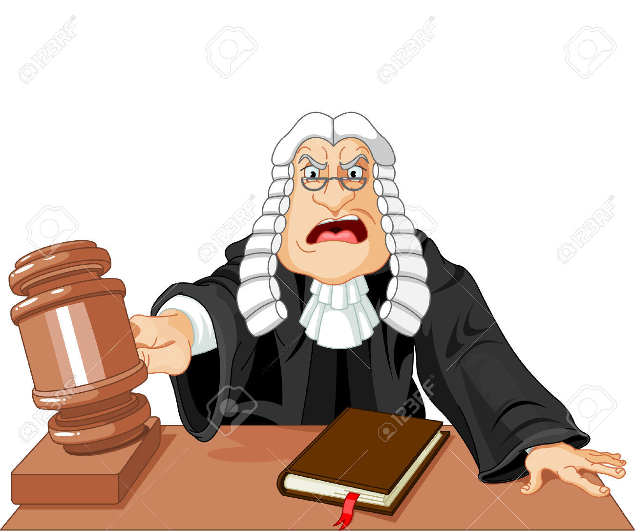 judge clipart verdict