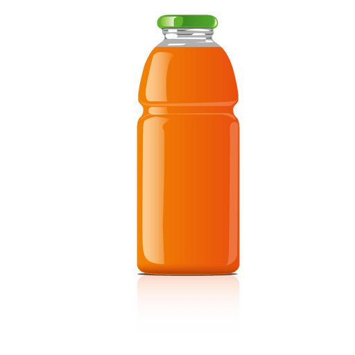 Juice bottle png. Orange glass jar transparent