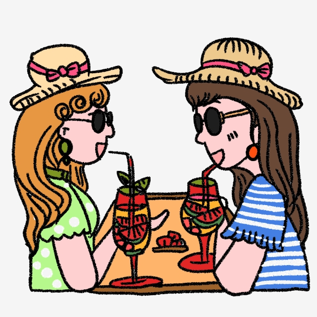 Summer drink hand drawn. Juice clipart cold juice