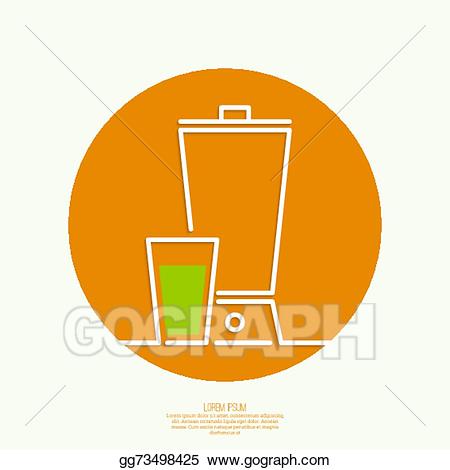 Juice clipart natural. Vector illustration 