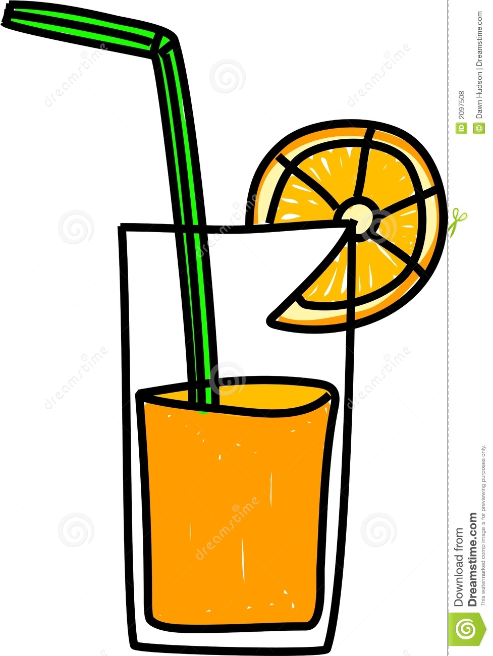 juice clipart oren